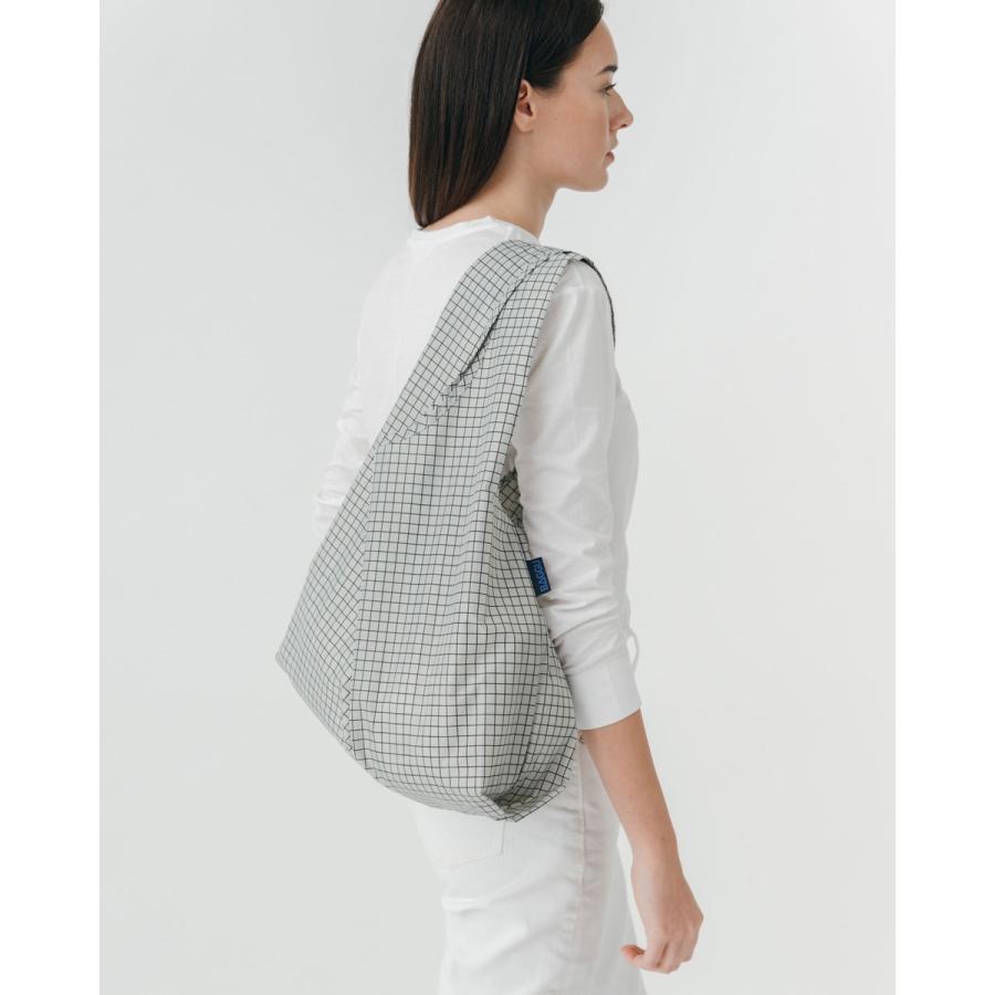 エコバッグ BAGGU 正規品 STANDARD BAGGU 折りたたみ ショッピングバッグ バグゥ スタンダード バグゥ グレーグリッド |  | 02