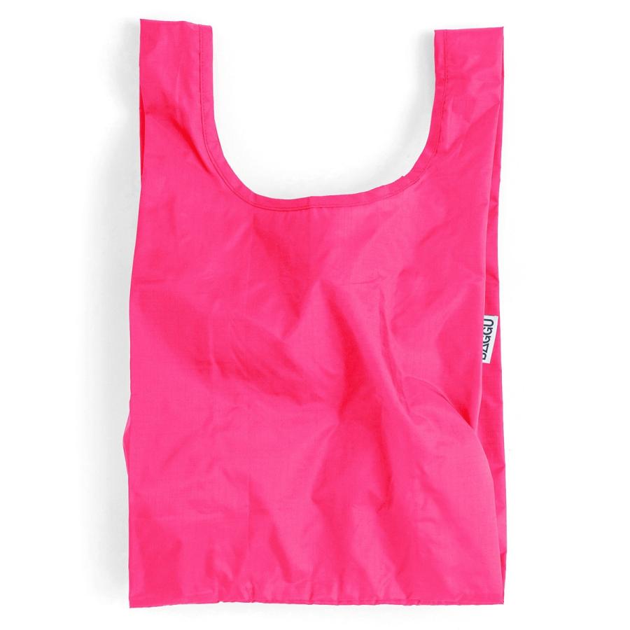 エコバッグ BAGGU 正規品 BABY BAGGU 無地 折りたたみ ショッピングバッグ バグゥ ベビー バグゥ ネオンピンク | 