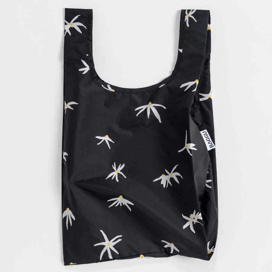 エコバッグ BAGGU 正規品 BABY BAGGU 折りたたみ ショッピングバッグ バグゥ ベビー バグゥ ブラックデイジー | 