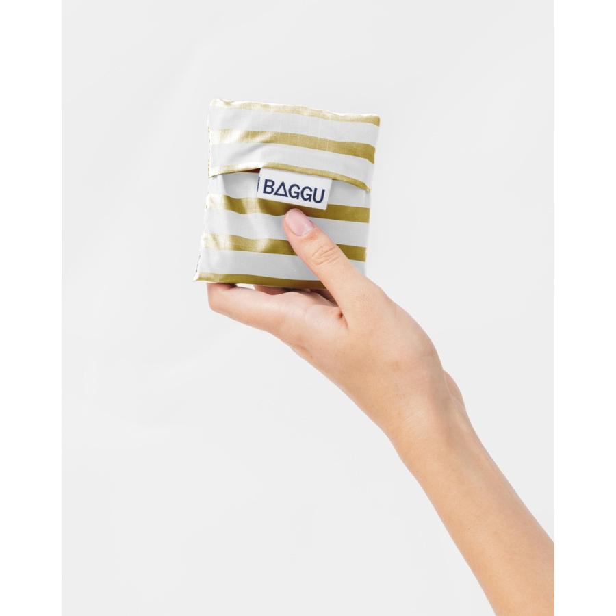 エコバッグ BAGGU 正規品 BABY BAGGU 折りたたみ ショッピングバッグ バグゥ ベビー バグゥ 日本限定 ホワイトxゴールド |  | 02