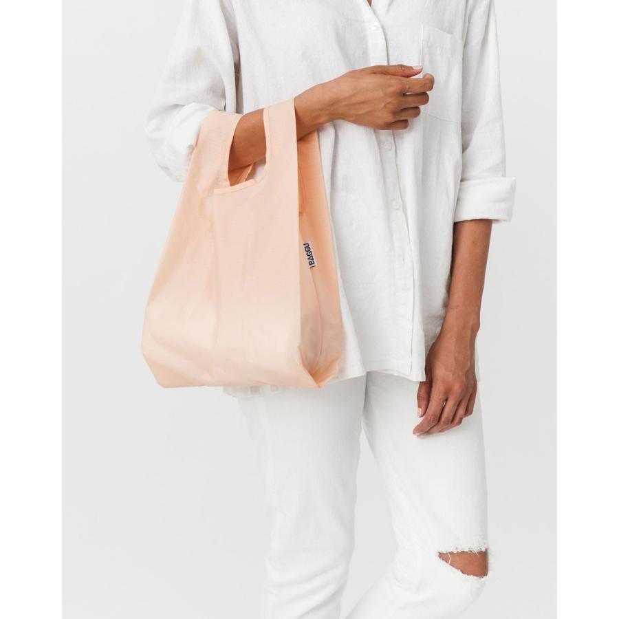 エコバッグ BAGGU 正規品 BABY BAGGU 無地 折りたたみ ショッピングバッグ バグゥ ベビー パステルピンク |  | 02