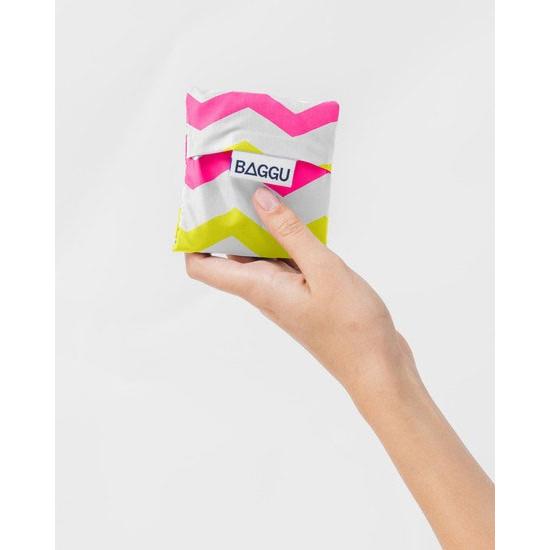 エコバッグ BAGGU 正規品 BABY BAGGU 折りたたみ ショッピングバッグ バグゥ ベビー 日本限定モデル ネオンストライプ |  | 02