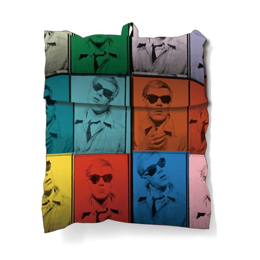 エコバッグ ルートート ルーショッパー アンディ・ウォーホル 折りたたみ ROOTOTE ROO-shopper レギュラーサイズ セルフポートレート | ROOTOTE | 01