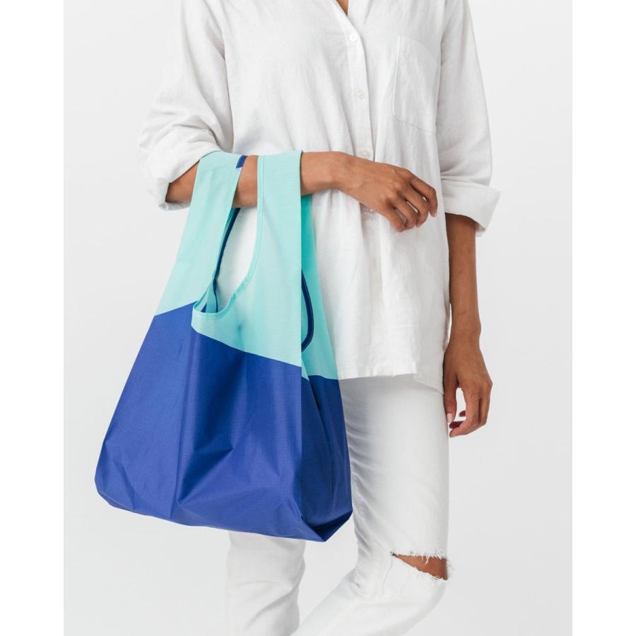 エコバッグ BAGGU 正規品 STANDARD BAGGU 折りたたみ ショッピングバッグ バグゥ スタンダード ブルーツートン |  | 02