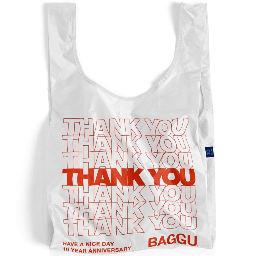 エコバッグ BAGGU 正規品 STANDARD BAGGU ショッピングバッグ バグゥ スタンダード 10周年記念モデル サンキュー | 