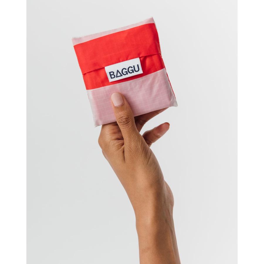 エコバッグ BAGGU 正規品 BABY BAGGU 折りたたみ ショッピングバッグ バグゥ ベビー ストライプ レッドxホワイト |  | 03