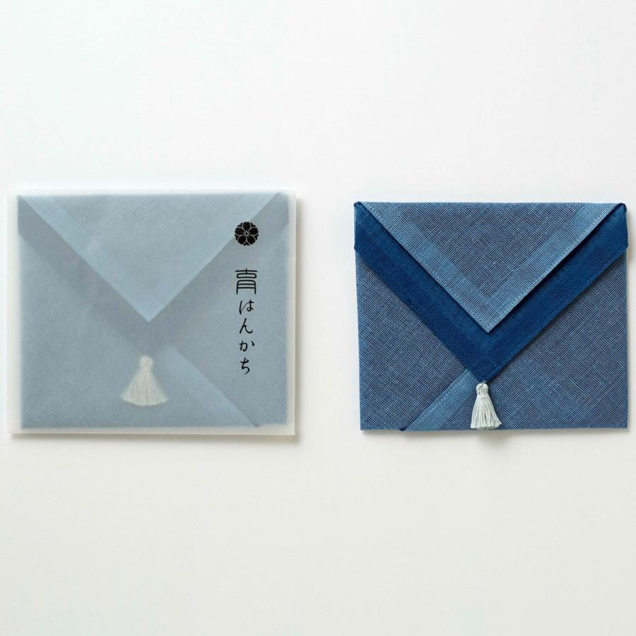 ハンカチ WDH はぐくむ はんかち 通気性 吸水性 速乾性 ダブリューディーエイチ 育 ブルー（青） | 