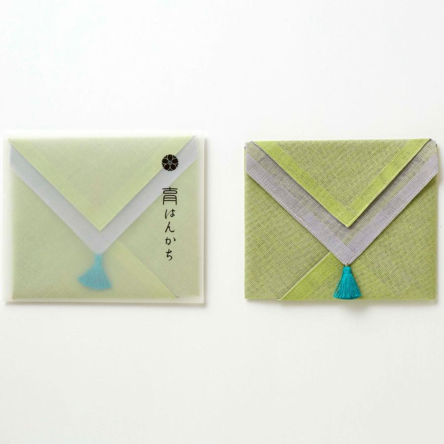 ハンカチ WDH はぐくむ はんかち 通気性 吸水性 速乾性 ダブリューディーエイチ 育 グリーン（緑） | 