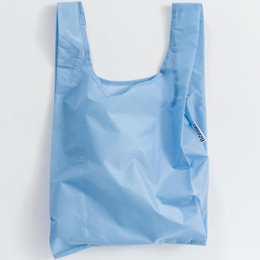 エコバッグ BAGGU 正規品 BABY BAGGU 折りたたみ ショッピングバッグ バグゥ ベビー 無地 パウダーブルー | 