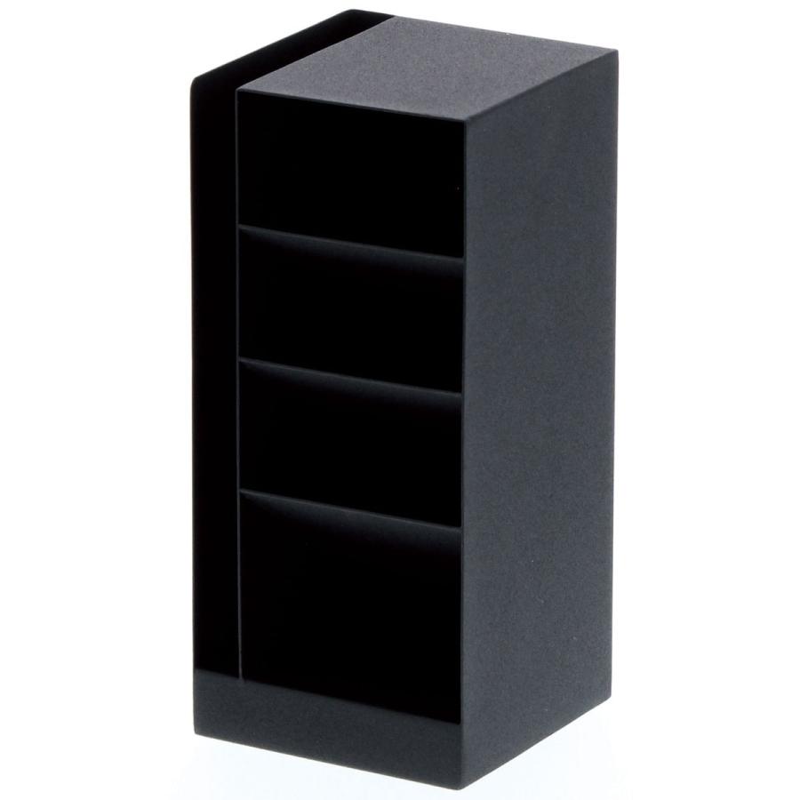 ペン立て 正規品 TOWER タワー ペンスタンド デスクトレー デスク用トレー ペンホルダー 山崎実業 ブラック | 