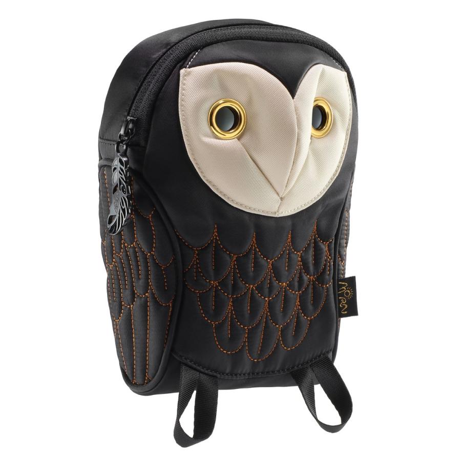 ポーチ MORN CREATIONS メンフクロウ アーバン ポーチ 小物入れ モーンクリエイションズ ポーチ フクロウ ブラック |  | 01