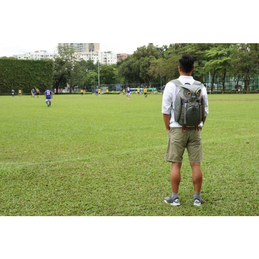 リュック MORN CREATIONS ミミズク バックパック M バックパック ザック デイパック モーンクリエイションズ フクロウ Mサイズ グレー |  | 01