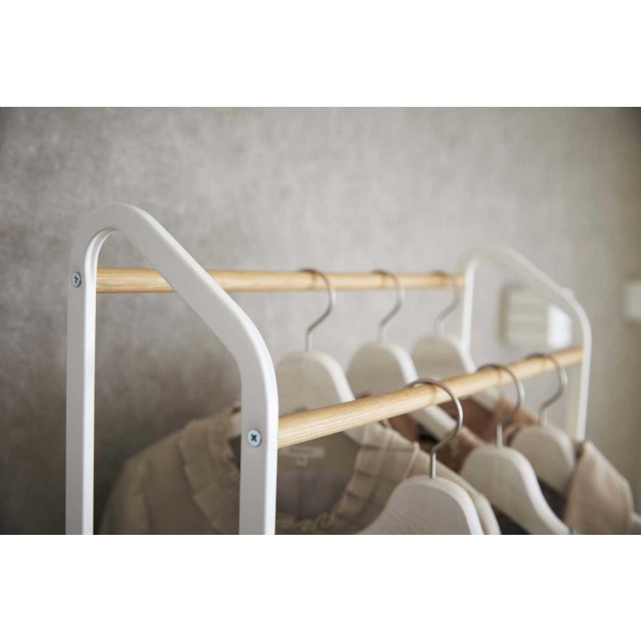 ハンガーラック 正規品 TOWER タワー ハンガーラック キャスター付き 台座付き ポールハンガー 山崎実業 ホワイト |  | 04