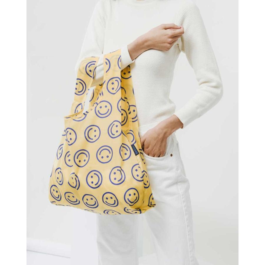エコバッグ BAGGU 正規品 STANDARD BAGGU 収納ポーチ 折りたたみ ショッピングバッグ バグゥ スタンダード スマイル | BAGGU | 03