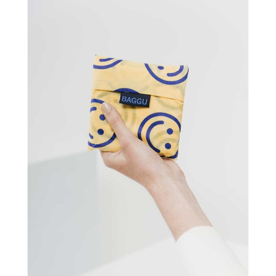 エコバッグ BAGGU 正規品 STANDARD BAGGU 収納ポーチ 折りたたみ ショッピングバッグ バグゥ スタンダード スマイル | BAGGU | 04