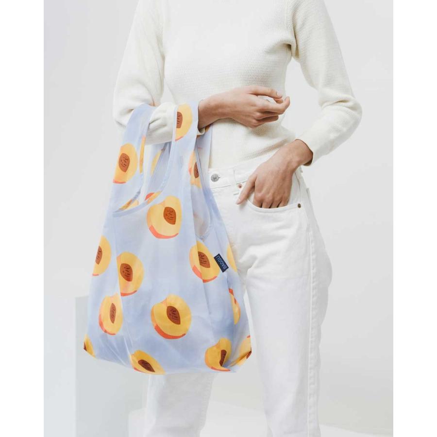 エコバッグ BAGGU 正規品 STANDARD BAGGU 収納ポーチ 折りたたみ ショッピングバッグ バグゥ スタンダード ピーチ | BAGGU | 03