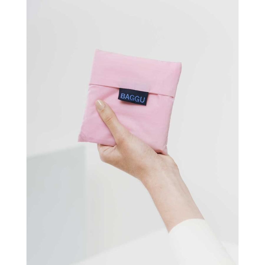エコバッグ BAGGU 正規品 STANDARD BAGGU 収納ポーチ 折りたたみ ショッピングバッグ バグゥ スタンダード 無地 ピンク | BAGGU | 03