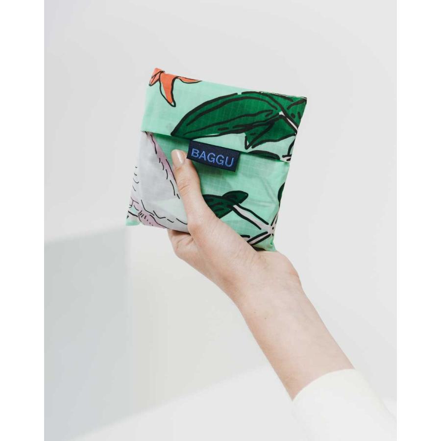 エコバッグ BAGGU 正規品 STANDARD BAGGU 収納ポーチ 折りたたみ ショッピングバッグ バグゥ スタンダード オウム | BAGGU | 04