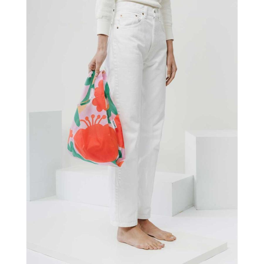 エコバッグ BAGGU 正規品 BABY BAGGU 収納ポーチ 折りたたみ ショッピングバッグ バグゥ ベビー レトロフラワー | BAGGU | 01