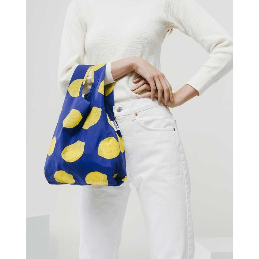 エコバッグ BAGGU 正規品 BABY BAGGU 収納ポーチ 折りたたみ ショッピングバッグ バグゥ ベビー レモン | BAGGU | 02