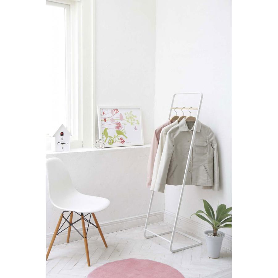 ハンガーラック 正規品 TOWER タワー コートハンガーKD コートハンガー パイプハンガー スリム おしゃれ コートラック 山崎実業 ホワイト | tower | 02