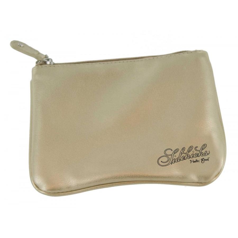 携帯シューズ FITKICKS サイドキックス Lサイズ ルームシューズ レディース 収納ポーチ 携帯スリッパ 外履き フィットキックス SIDEKICKS L ゴールド |  | 02