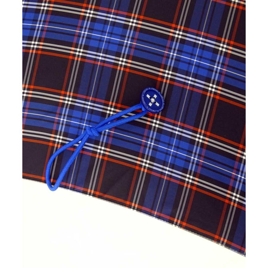 傘 +RING coco 65cm メンズ おしゃれ 雨傘 プラスリング 長傘 男性用 T285 タータンチェック ブルー |  | 03