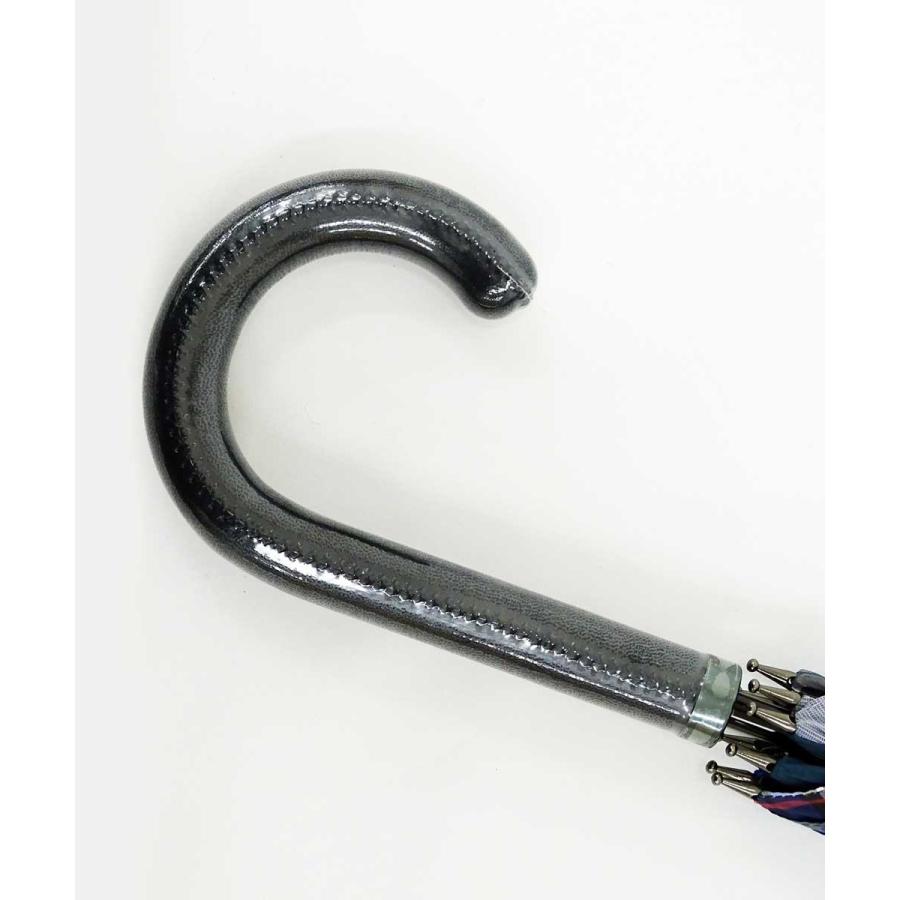 傘 +RING coco 65cm メンズ おしゃれ 雨傘 プラスリング 長傘 男性用 T285 タータンチェック ブルー |  | 05