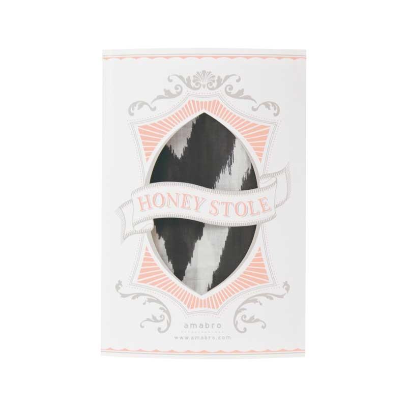 ストール amabro ハニーストール アマブロ HONEY STOLE 子ども・大人兼用 親子ペアルック カスリ |  | 01