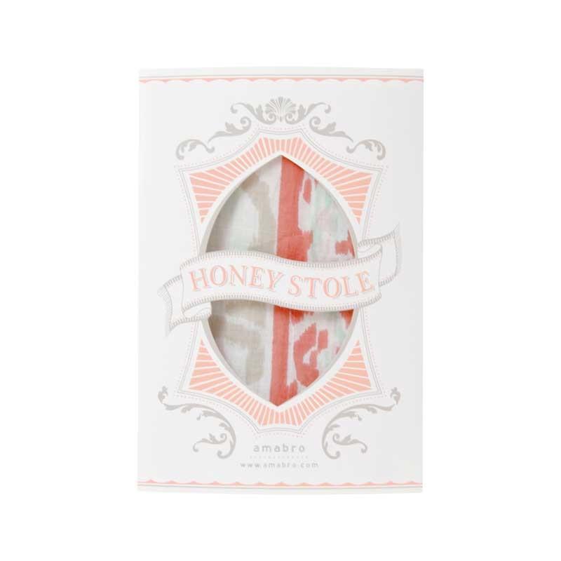 ストール amabro ハニーストール アマブロ HONEY STOLE 子ども・大人兼用 親子ペアルック ミックス |  | 01