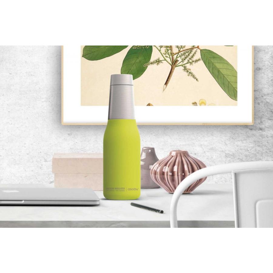 水筒 asobu ファッションボトル OASIS 600ml ステンレスボトル 直飲み 保温保冷 真空断熱 ドリンクボトル アソブ アソブボトル オアシス ライム |  | 02