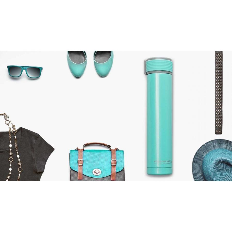 水筒 asobu ファッションボトル SKINNY MINI 230ml ステンレスボトル 直飲み 保温保冷 真空断熱 ドリンクボトル アソブ ウォーターボトル スキニーミニ ブルー |  | 01