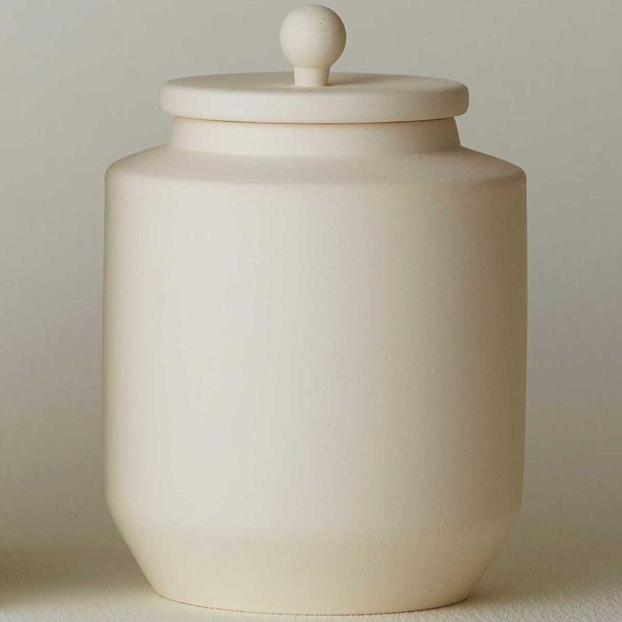 保存容器 WDH 塩甕 大人の逸品ギフト オススメ 化粧箱入り タッパー ダブリューディーエイチ しおがめ 白 | 