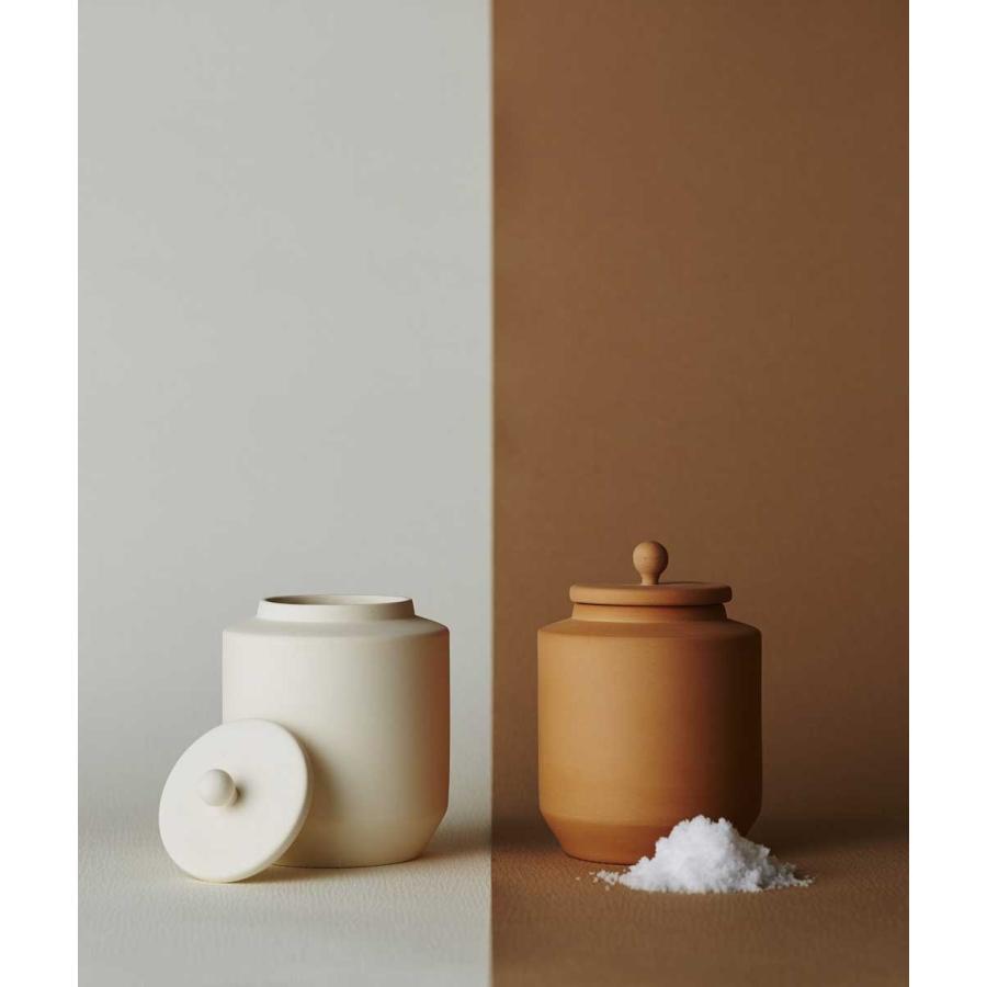 保存容器 WDH 塩甕 大人の逸品ギフト オススメ 化粧箱入り タッパー ダブリューディーエイチ しおがめ 白 |  | 03