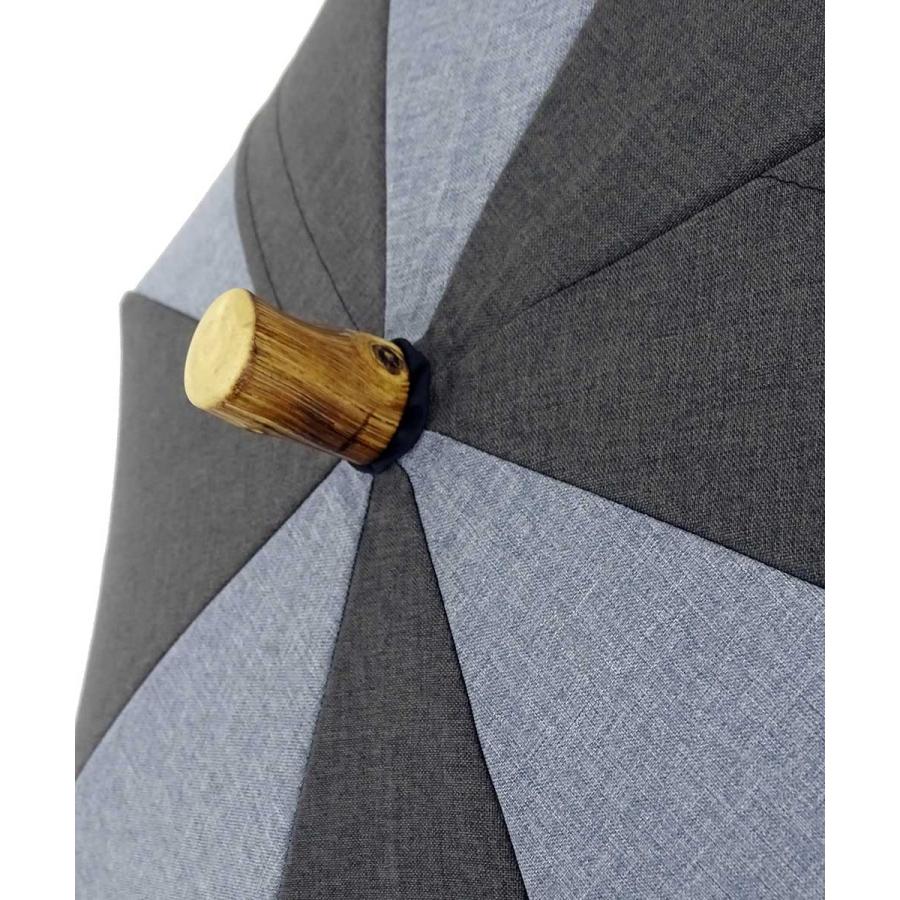 晴雨兼用傘 +RING complex 52cm 日本製 レディース 日傘 雨傘 プラスリング 長傘 女性用 T205 グレー |  | 04