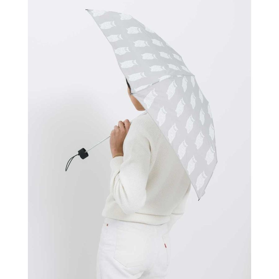 折りたたみ傘 BAGGU UMBRELLA レディース かさ 軽量コンパクト！ 折り畳み傘 バグゥ 折傘 女性用 フクロウ | BAGGU | 01