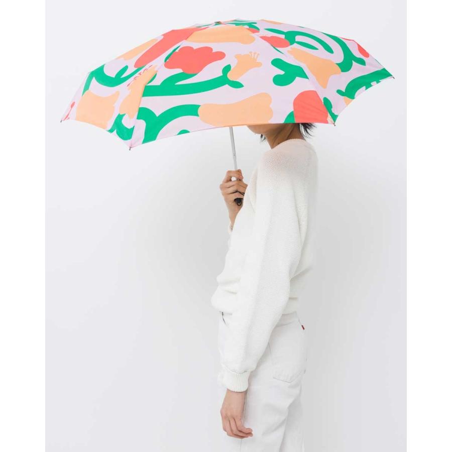 折りたたみ傘 BAGGU UMBRELLA レディース かさ 軽量コンパクト！ 折り畳み傘 バグゥ 折傘 女性用 レトロフラワー | BAGGU | 01