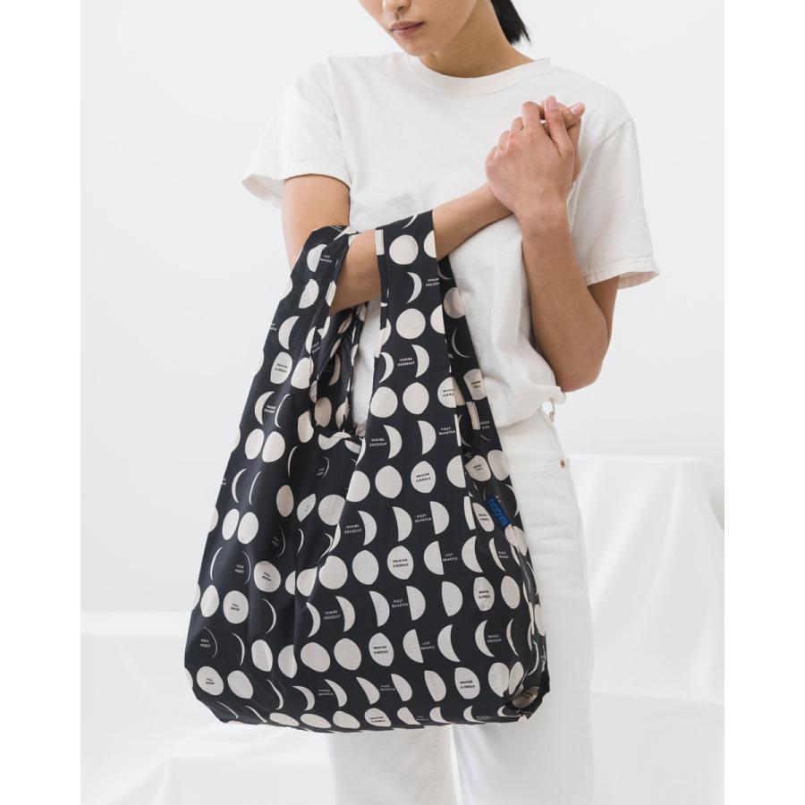 エコバッグ BAGGU 正規品 STANDARD BAGGU 定番サイズ 人気ブランド 折りたたみ ショッピングバッグ バグゥ スタンダードバグゥ ムーン | BAGGU | 01