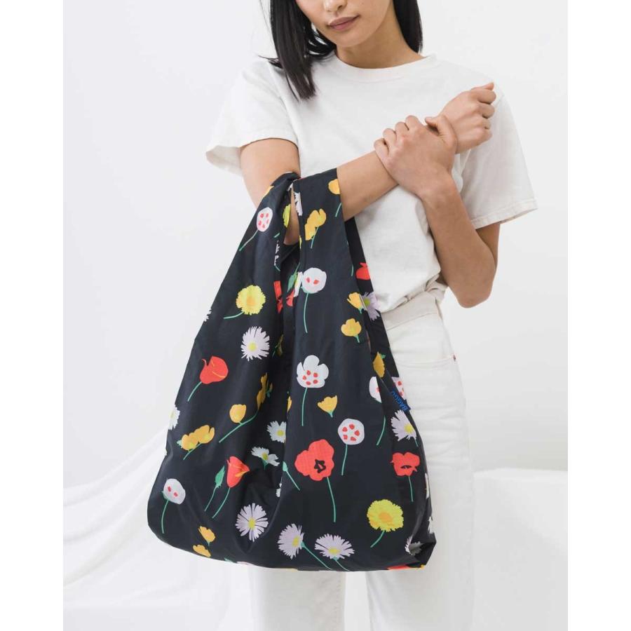 エコバッグ BAGGU 正規品 STANDARD BAGGU 定番サイズ 人気 折りたたみ ショッピングバッグ バグゥ スタンダードバグゥ ワイルドフラワー | BAGGU | 01