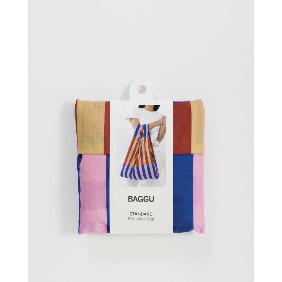 エコバッグ BAGGU 正規品 STANDARD BAGGU 無地・模様 定番サイズ 折りたたみ ショッピングバッグ バグゥ スタンダードバグゥ キルトストライプ | BAGGU | 04