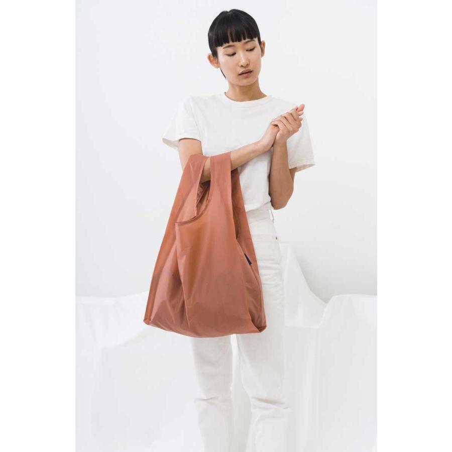 エコバッグ BAGGU 正規品 STANDARD BAGGU 無地・模様 定番サイズ 人気  折りたたみ ショッピングバッグ バグゥ スタンダードバグゥ テラコッタ | BAGGU | 02