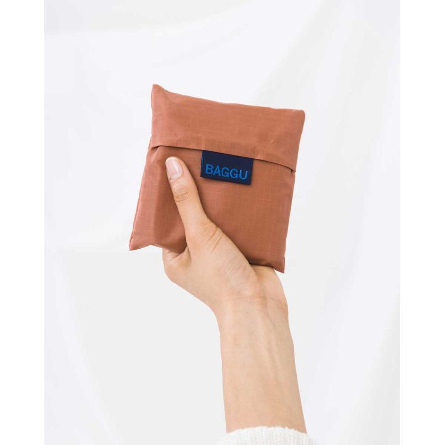 エコバッグ BAGGU 正規品 STANDARD BAGGU 無地・模様 定番サイズ 人気  折りたたみ ショッピングバッグ バグゥ スタンダードバグゥ テラコッタ | BAGGU | 03