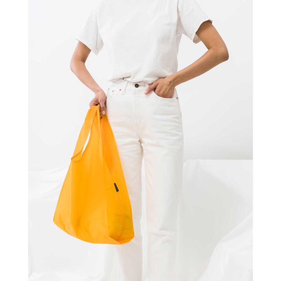 エコバッグ BAGGU 正規品 STANDARD BAGGU 無地・模様 定番サイズ 折りたたみ ショッピングバッグ バグゥ スタンダードバグゥ エッグイエロー | BAGGU | 01