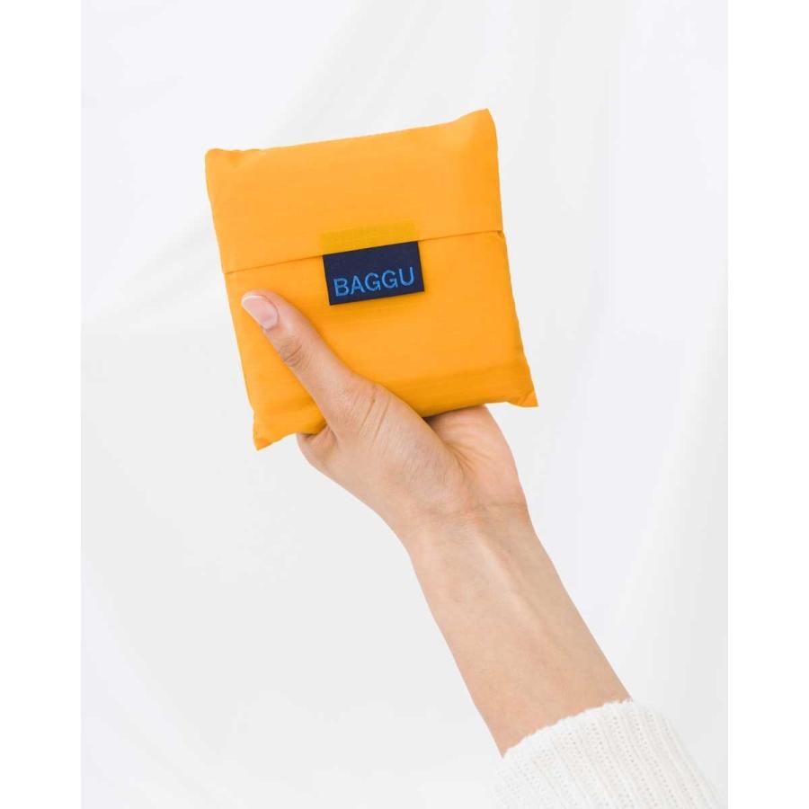エコバッグ BAGGU 正規品 STANDARD BAGGU 無地・模様 定番サイズ 折りたたみ ショッピングバッグ バグゥ スタンダードバグゥ エッグイエロー | BAGGU | 03