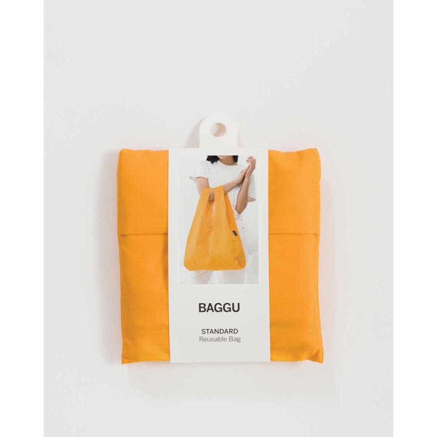 エコバッグ BAGGU 正規品 STANDARD BAGGU 無地・模様 定番サイズ 折りたたみ ショッピングバッグ バグゥ スタンダードバグゥ エッグイエロー | BAGGU | 04