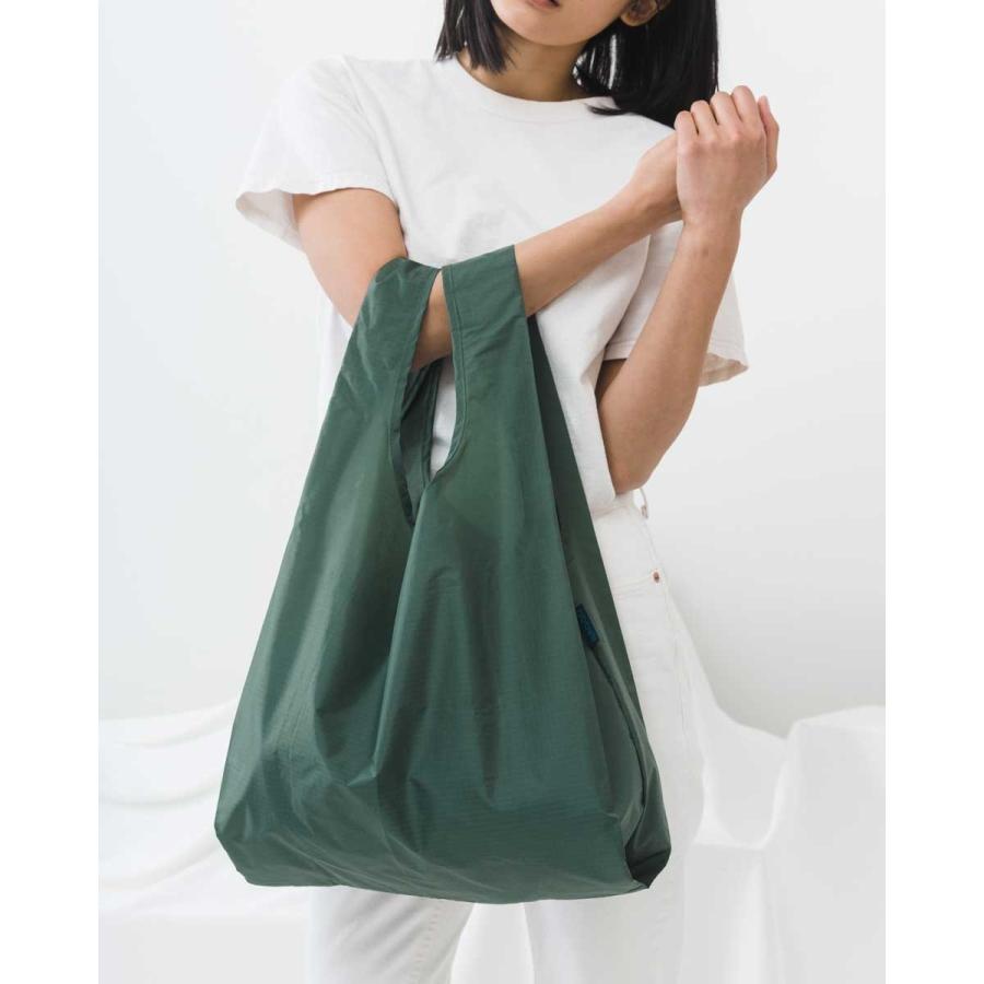 エコバッグ BAGGU 正規品 STANDARD BAGGU 無地・模様 定番サイズ 折りたたみ ショッピングバッグ バグゥ スタンダードバグゥ セージグリーン | BAGGU | 02