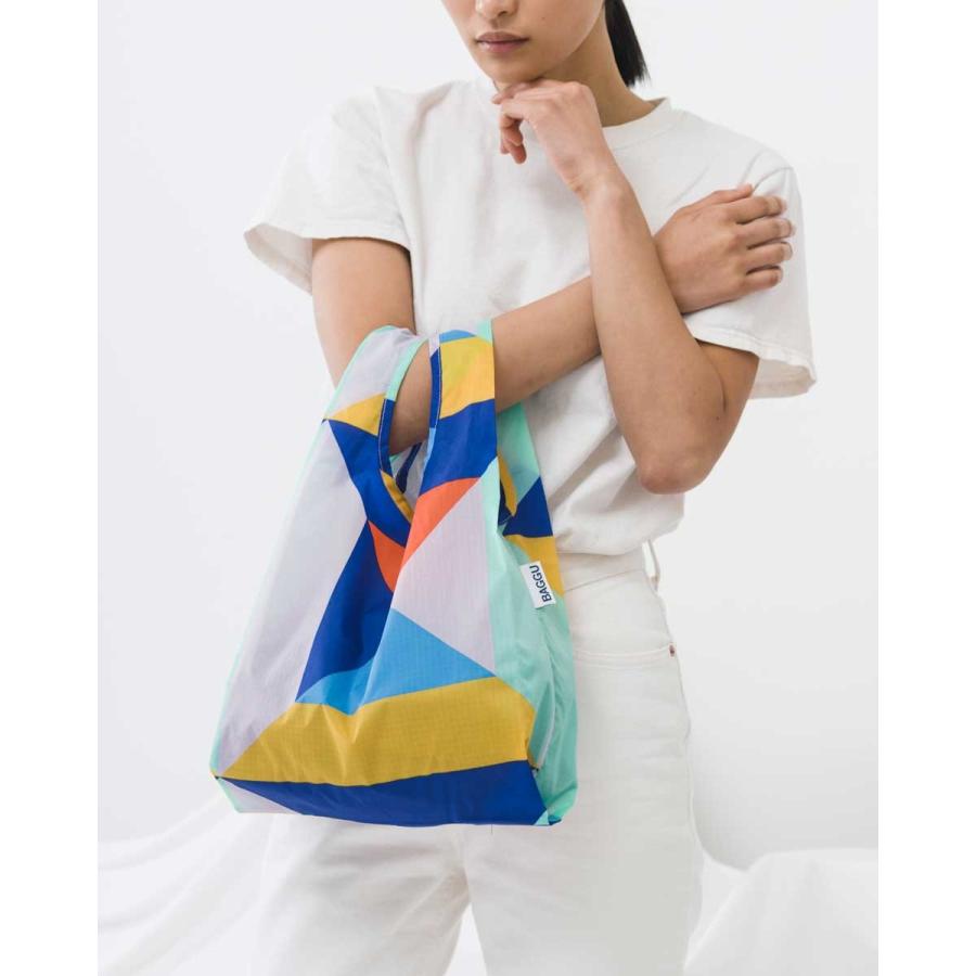 エコバッグ BAGGU 正規品 BABY BAGGU 小さめ 折りたたみ ショッピングバッグ バグゥ ベビー キルトブロック | BAGGU | 02