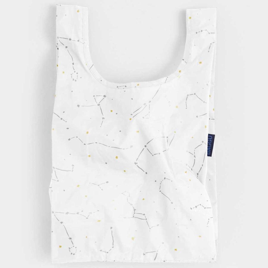 エコバッグ BAGGU 正規品 BABY BAGGU 小さめ 折りたたみ ショッピングバッグ バグゥ ベビーバグゥ 日本限定モデル コンステレーションメタリック | BAGGU