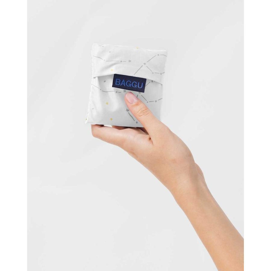 エコバッグ BAGGU 正規品 BABY BAGGU 小さめ 折りたたみ ショッピングバッグ バグゥ ベビーバグゥ 日本限定モデル コンステレーションメタリック | BAGGU | 02
