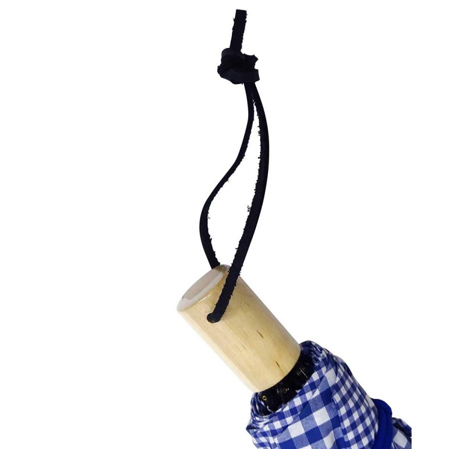 晴雨兼用傘 +RING coco 50cm 折りたたみ傘 レディース 折り畳み傘 日傘 雨傘 日傘 雨傘 プラスリング 折傘 女性用 T668 ギンガムブルー |  | 06